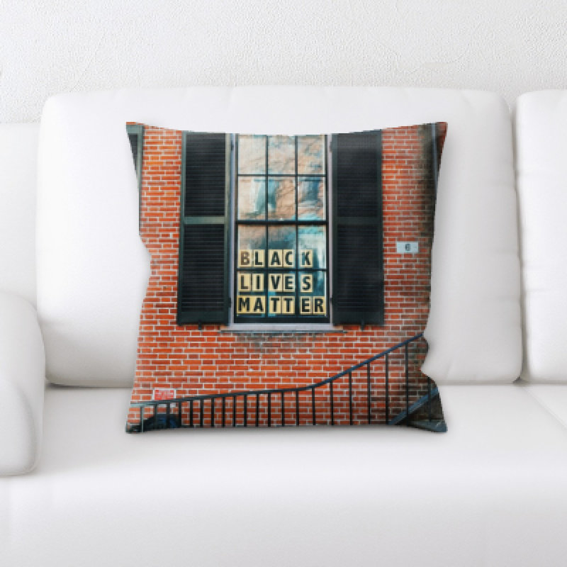 Microsuede Throw Pillow