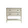 Beckett Spindle Wood 2-Drawer Accent Chest with Lower Shelf