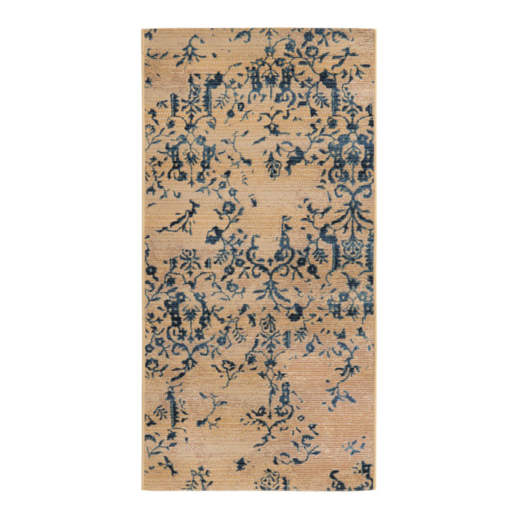 Newt Washable Floral Indoor / Outdoor Rug