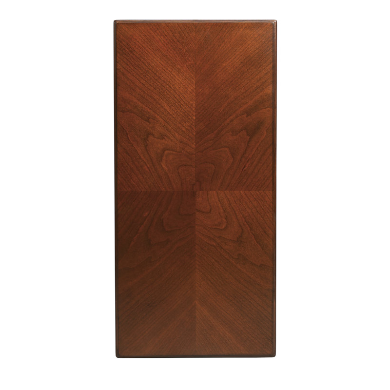 Kelton 4 Drawer Side Table, Ash Burl