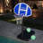 Pro Pool Basketball Hoop with LED Light 45''-59'' Adjustable Height-111497606