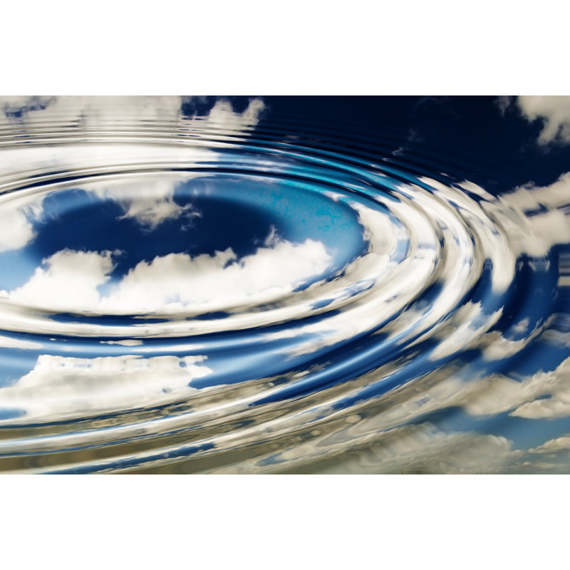 Ripple - Single Picture Frame Graphic Art, 40" H x 60" W x 1.5" D