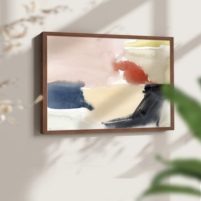 Aquarelle, aire de jeux II, reproduction encadrée