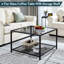 Glass Top End Table