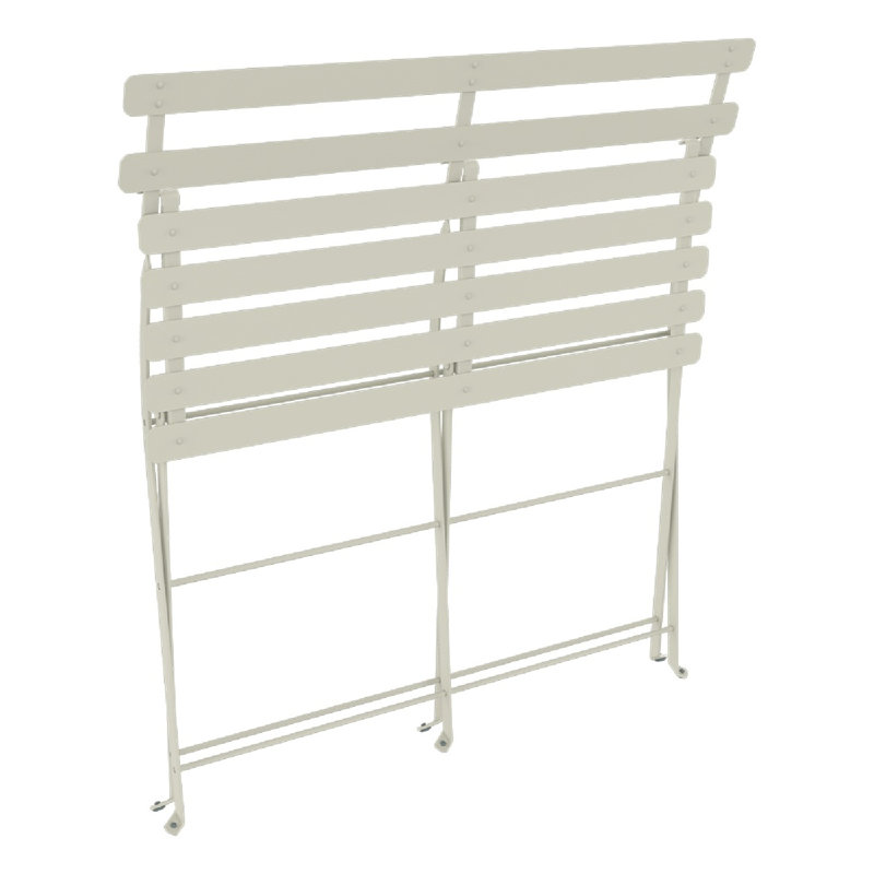 Bistro Outdoor Bench, Clay Gray
