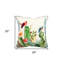 Coussin White White Botanical Garden