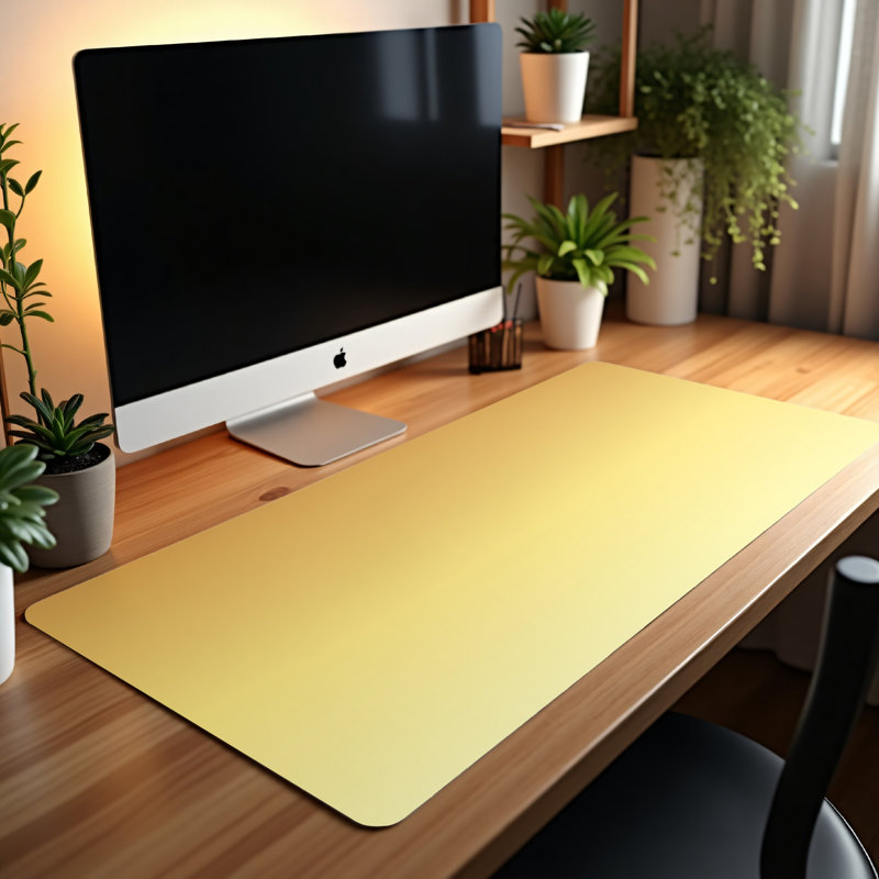 Polyester Desk Pad, 23.6x13.8