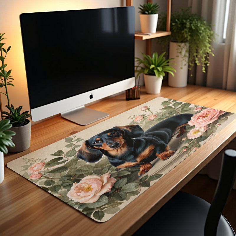 Polyester Desk Pad, 23.6x13.8