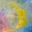 Crescent Moon Print by Marsha Heller