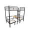 Lit mezzanine avec ensembles de table transformables-106848970