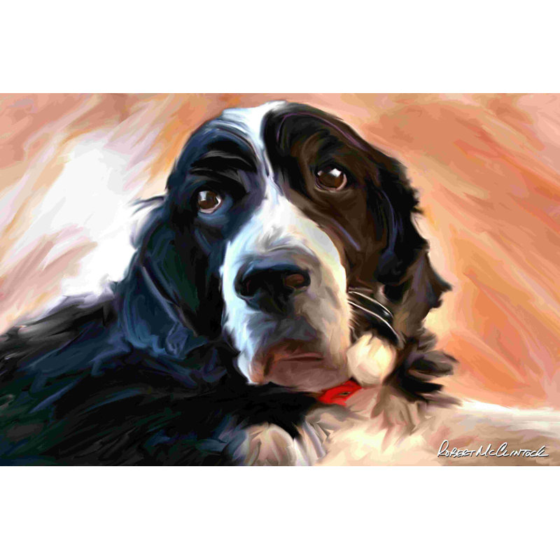 " Springer " by Robert McClintock, 24" H x 36" W  