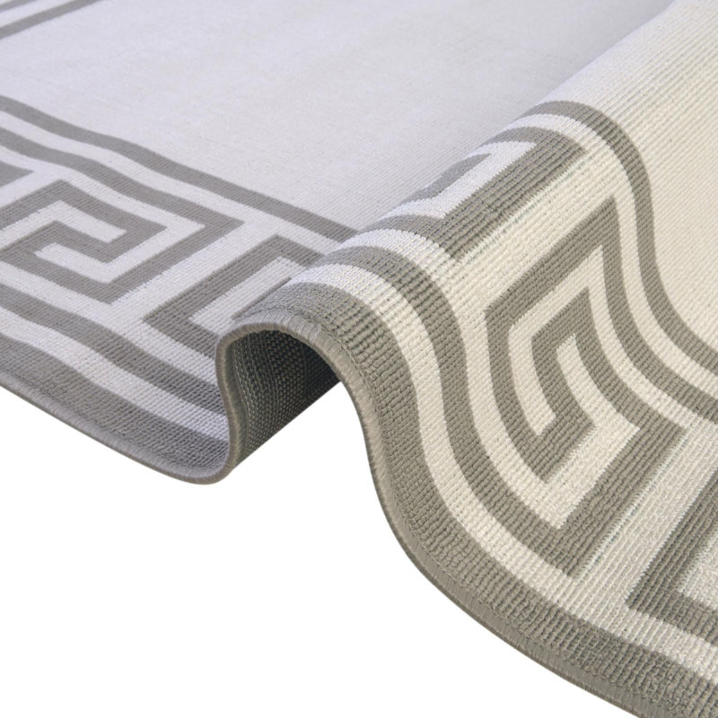 Tapis d'extérieur couleur caillou Ayton, Rectangle 5 pi 3 po x 8 pi
