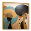 Portait Harlem Renaissance I - Art africain sur toile, art mural-124106701-124106700