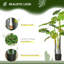 Arbre Monstera artificiel 4 pi, plante artificielle en pot de chambre de bébé pour décoration intérieure ou extérieure