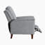 Fauteuil inclinable traditionnel en chenille de 29 po avec garniture cloutée Kaydee Kaydee