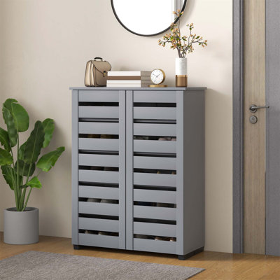 15 Pair Shoe Storage Cabinet