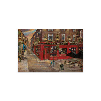 «The Temple Bar» par Ruane Manning - impression sans cadre