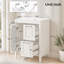Meuble-lavabo 24 po avec lavabo et rangement élégant-193061267