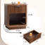 Table de chevet Rhythm avec station de recharge, table de chevet moderne en bois cannelé, 58,4 cm (H) x 50 cm (L) x 38,1 cm (P)-1644637417-1644786494