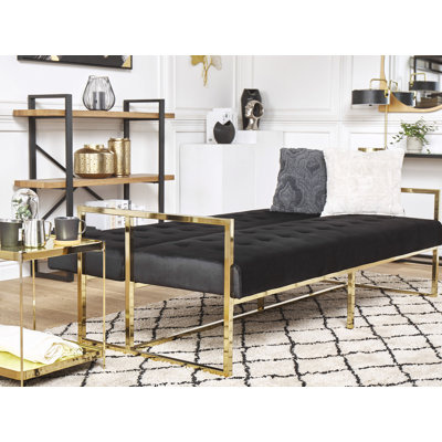 Ballou 3 Seater Velvet Sleeper