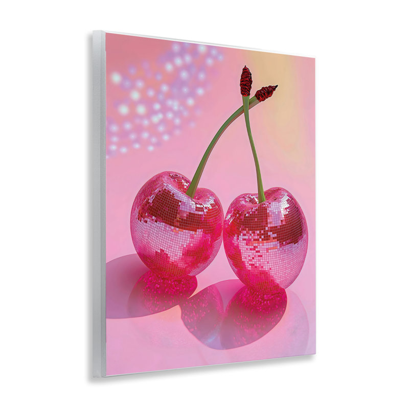 Double plaque murale cerises disco, design by Creative Studio