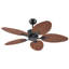 50" 5-Tropical Palm Leaf  outdoor Ceiling Fans With Remote And not Lights-1046477704