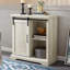 Desserte d'appoint de 32 po avec porte coulissante Stotfold-747242502