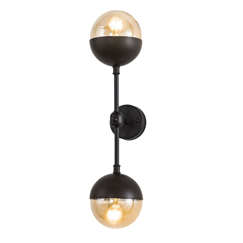 Bola Deux Steel Armed Sconce