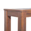 Ensemble de 61 bancs en bois 61,75 po pour entrée, patio ou jardin