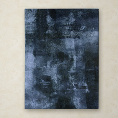 « abstract 4 blue », impression sur toile tendue