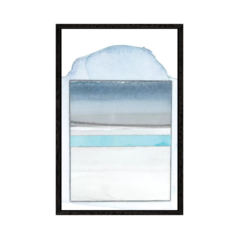 Pacific Horizon X by Rob Delamater - Gallery-Wrapped Canvas Giclée on Canvas, 66.04 cm H x 45.72 cm W, Black Framed