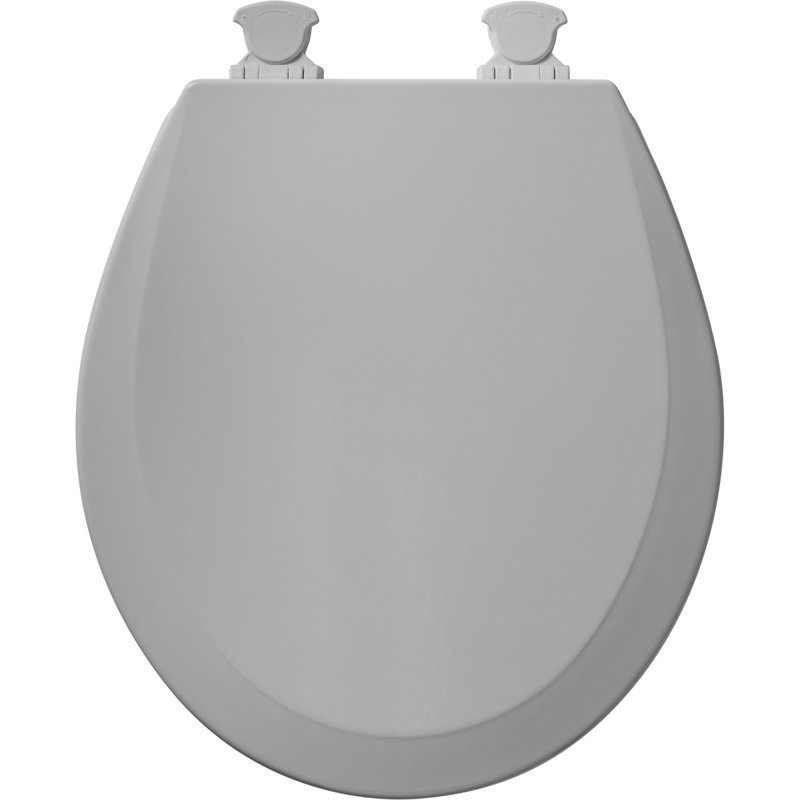 500EC Round Toilet Seat, Silver