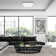 Quadro Plastic LED Flush Mount