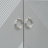 U-STYLE Geometric Patterned Light Luxury Cabinet, Suitable For Hallway, Entryway, Living Room, Stylish And Functional Storage Solution For Home Decor, Durable MDF Construction-391199592