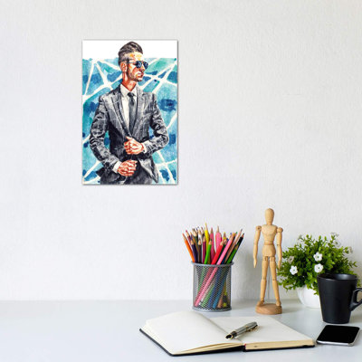 Men's Style - Wrapped Canvas Painting