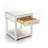 Austria 21.5'' W Wood And Vinyl Nightstand