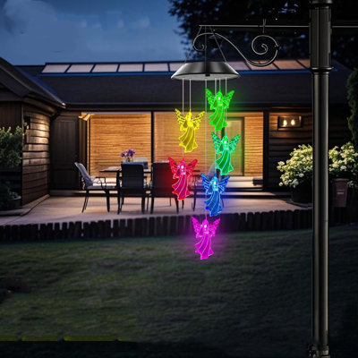 Angel Solar Wind Chimes