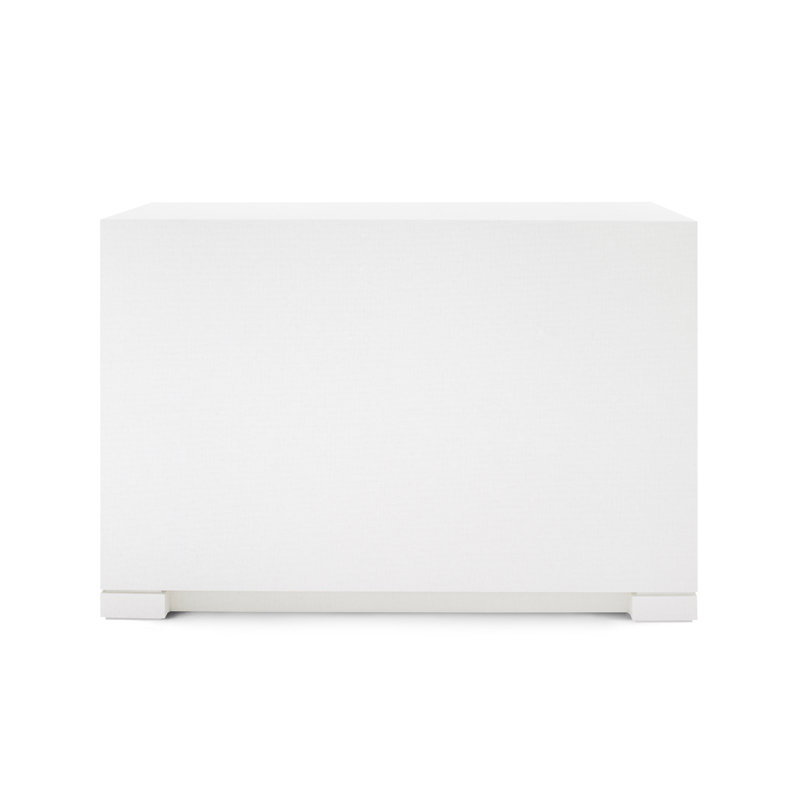 Frances Accent Chest, White
