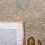 Jakahri Floral Handmade Tufted Wool Grey Area Rug-4214056