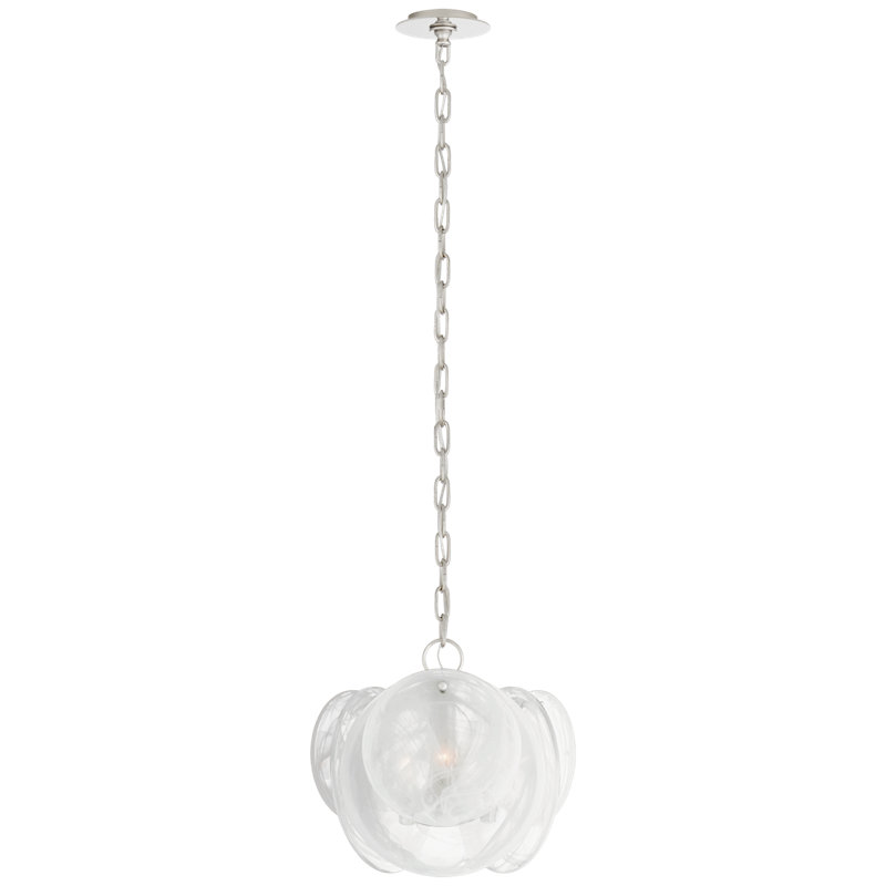 AERIN Loire Petite Chandelier, Polished Nickel