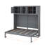 Lit escamotable avec armoires supérieures Murphy-2122446846-2122446339