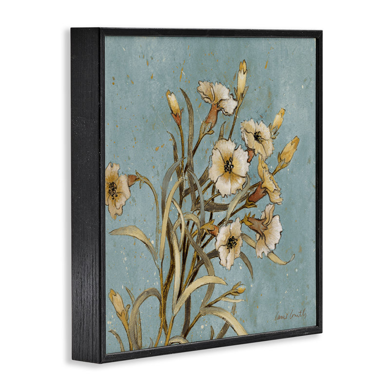 Bourgeons en fleurs naturelles, art giclée par Lanie Loreth, H 12 po x l 12 po, Giclée encadrée noir minuit