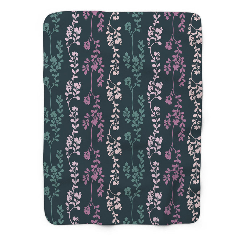 Luxe Blossoms - couverture de qualité supérieure 1 pièce, Grand lit