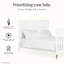 Barrière de lit pour lit de bébé en bois convertible Evolur