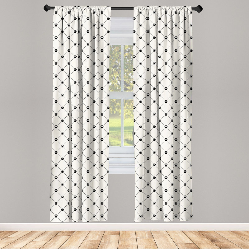 Semi-Sheer Rod Pocket Sliding Panel, 28" x 95"