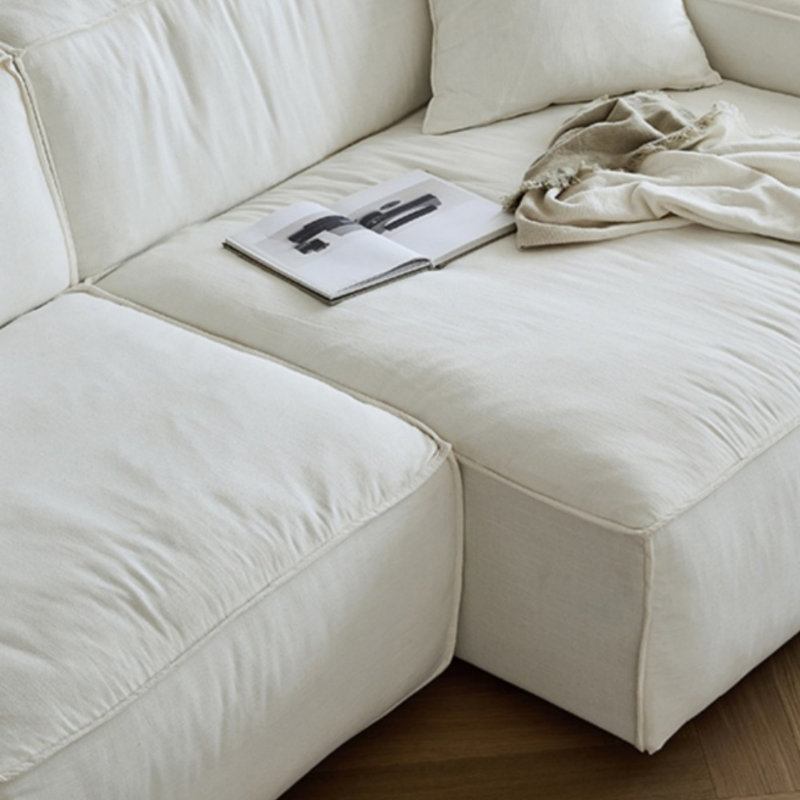 Canapé modulaire Wabi-Sabi, 28,74 po x l 110,24 po x P 39,37 po, 3