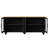 Tv Cabinet With Solid Wood Legs, Fits 70" Tvs, Black And Walnut, Adjustable Storage Stand Materials, Capacity, Dark Shelving-1144747497