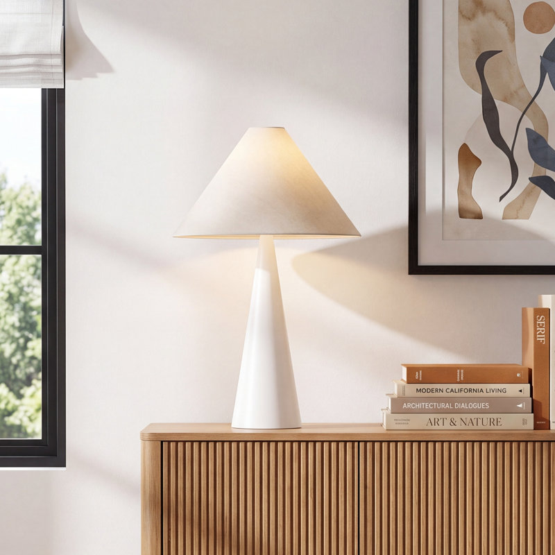 Pearlie Resin Table Lamp