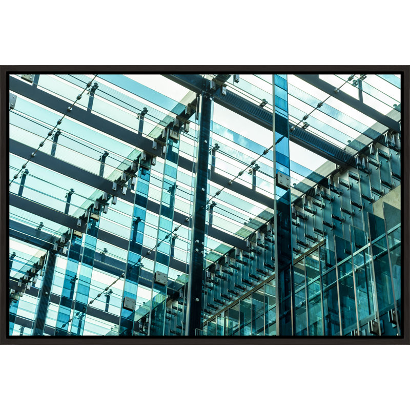 City Lines II Print by Adam Mowery, Image Brush Gel, 25.75" H x 37.75" W 
