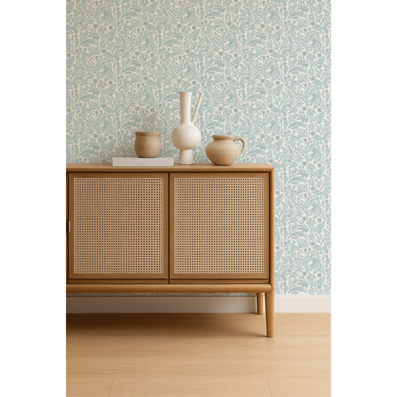 Dove & Deer, Blue